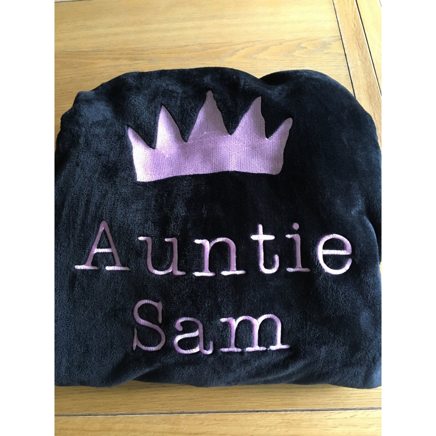 Mens Personalised Embroidered Non Hooded Dressing Gown