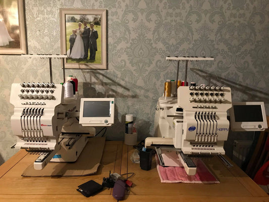 Business Journey - Another step Another embroidery machine
