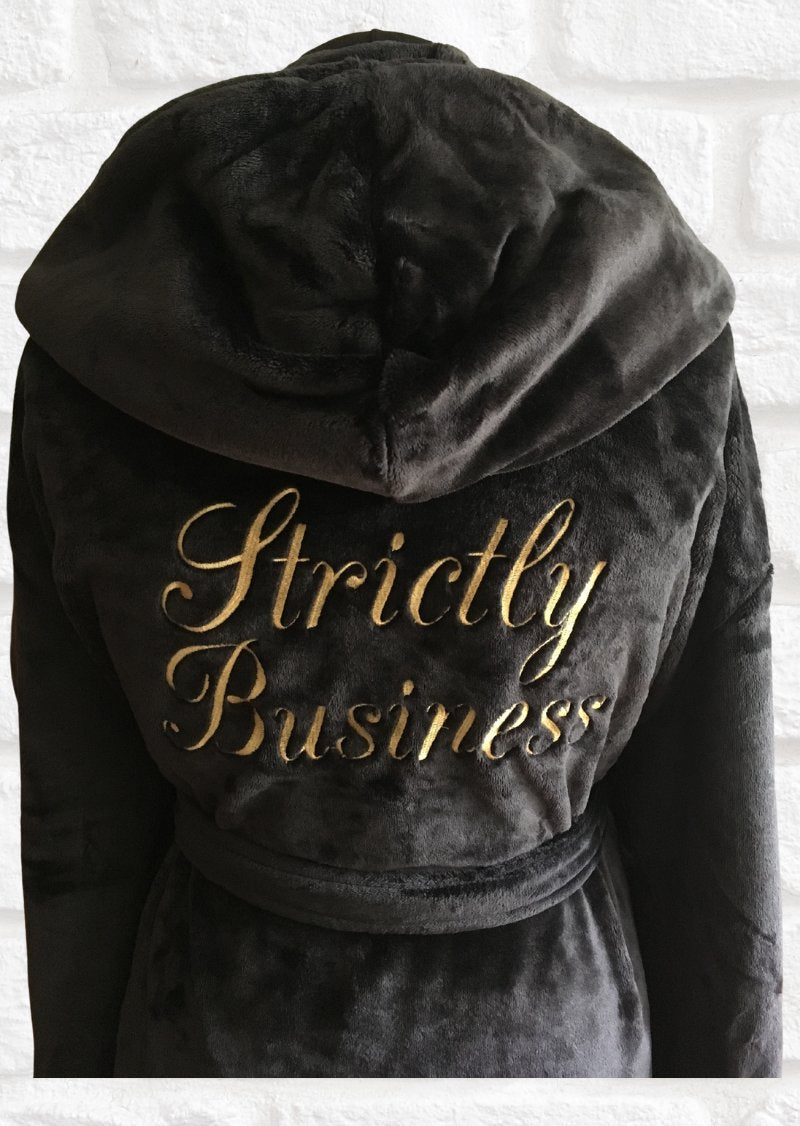 Mens Custom Embroidered Dressing gowns