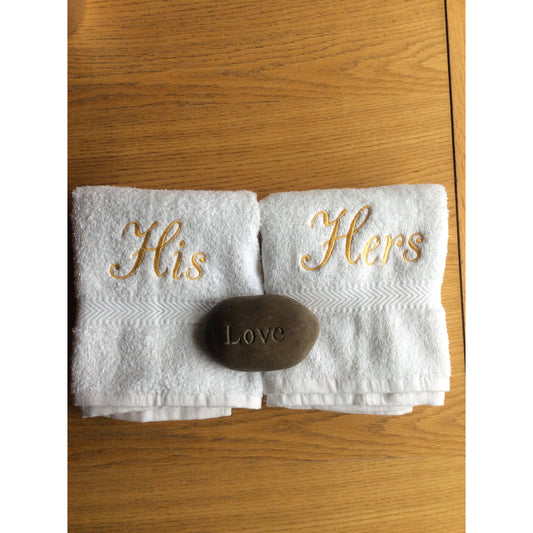 Personalised Embroidered Towelling Face Cloth